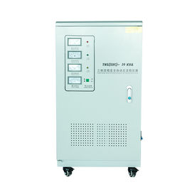 High Voltage Stabilizer 20kva 3 Phase With Wide Input Voltage / Analog Meter