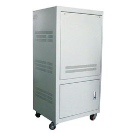 60KW Industrial Voltage Stabilizer 60KVA With Digital Meters And Movable Wheels