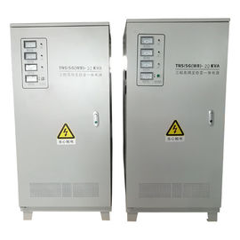 Metal 3 Phase Ac Voltage Regulator Regulated Power Supply 20KVA 380V / 220V