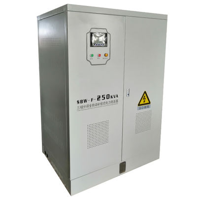 Three Phase 2500KVA Without Distortion Servo Motor Type Full Auto AC Separate Regulation Voltage Stabilizer