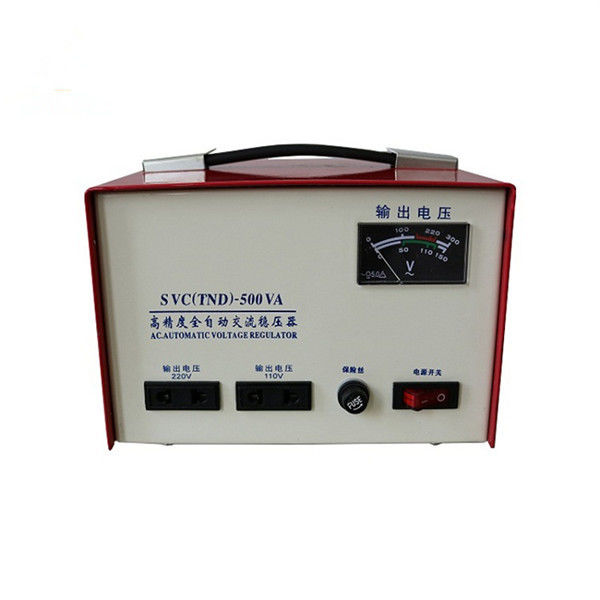 Portable Handle AC Power Stabilizer Single Phase 220 Voltage Regulator IP23
