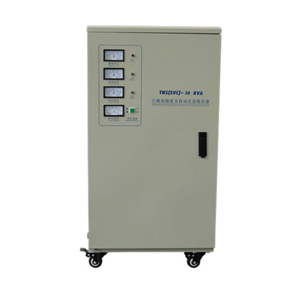 No Noise Industrial Voltage Stabilizer 30kva 3 Phase Ac Voltage Regulator