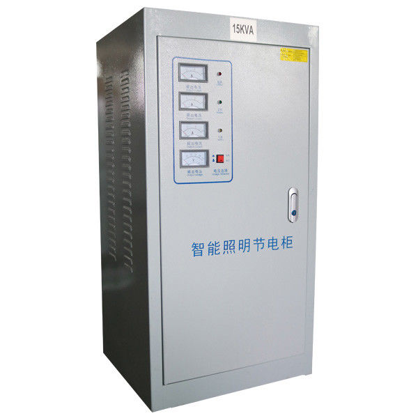 60Hz 3 Phase Voltage Stabilizer 15kva 380VAC With Analog Meters Display