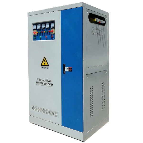 Three Phase Large Power SBW-400KVA AC IP 20 Automatic Customized Industrial Voltage Regulator
