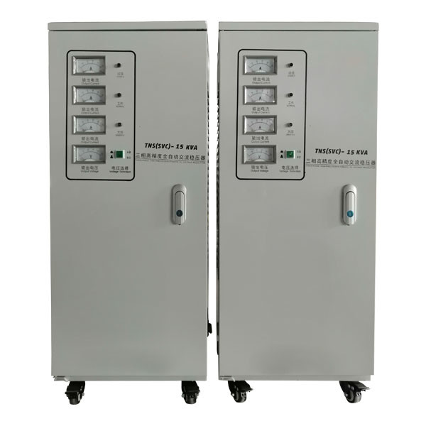 15KVA Three Phase Voltage Stabilizer With Pointer Meters And Copper ...