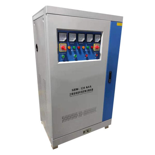 AVR Vertical Volt Stabilizer Analog Meter Display 120KVA Fast Reaction ...