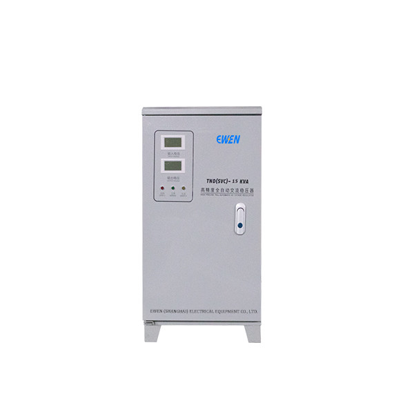 Factory Sale 15KVA Single Phase Voltage Stabilizer 220V 50HZ 60HZ with Digital Meters