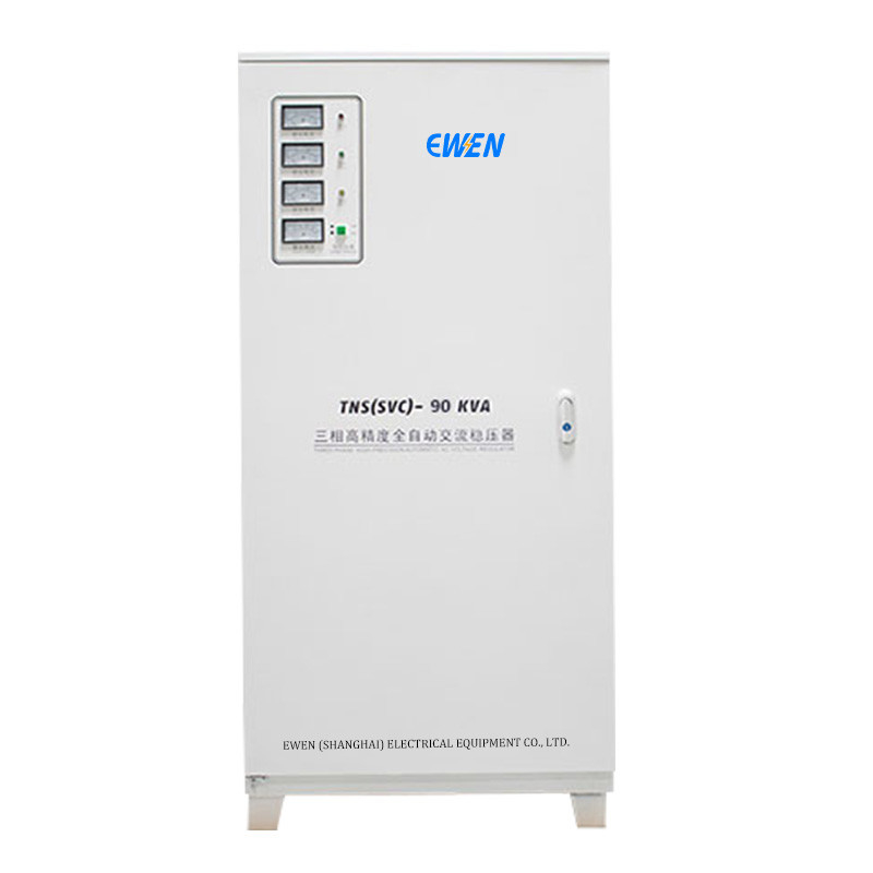 90KVA Three Phase Voltage Stabilizer Automatic Voltage Regulator with Servo Motor Technology for Laser-cutting Machine