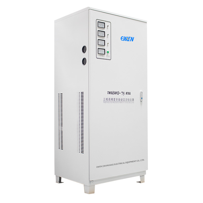 TNS(SVC)-75KVA AC Power Stabilizer Three Phase Automatic Voltage Regulator Stabilizers AVR 380V 230V 220V 400V 415V 440V 480V