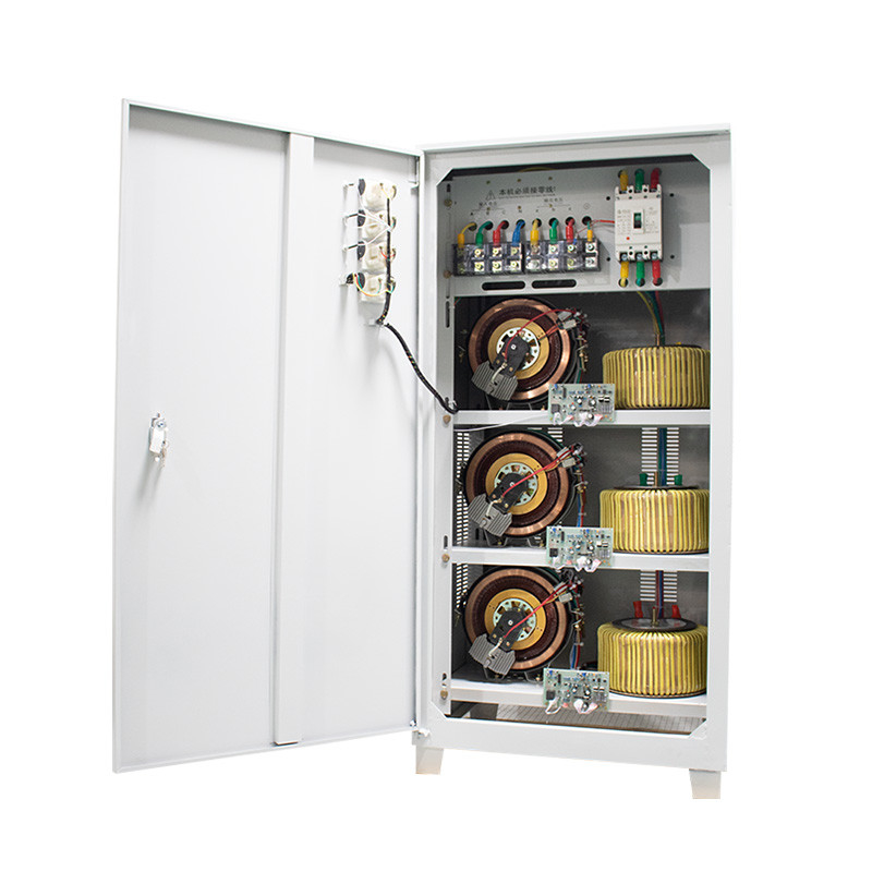 TNS(SVC)-75KVA AC Power Stabilizer Three Phase Automatic Voltage Regulator Stabilizers AVR 380V 230V 220V 400V 415V 440V 480V