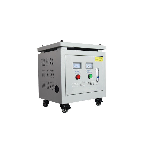 Dry Type Industrial Three Phase Transformer 480v To 208v 10KVA IP21 Enclosure