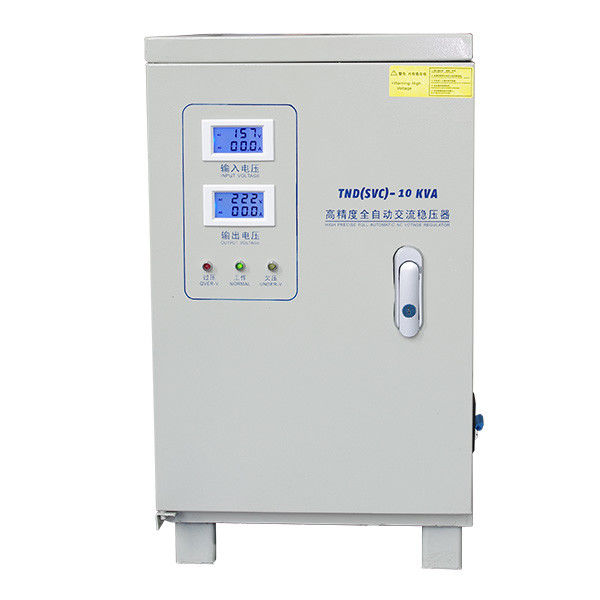 Digital Display Voltage Control Stabilizer 10000VA 220V 50Hz 60Hz For Pumps