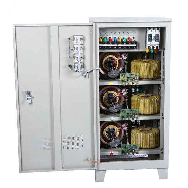 AC 3 Phase Voltage Stabilizer 60000VA For Printing Machine 47Hz - 63Hz