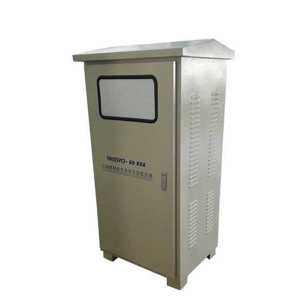 60KVA 3 Phase Servo Controlled Voltage Stabilizer 50Hz 380V 440V Rain Proof
