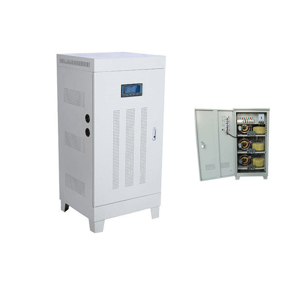 Vertical 90KVA Three Phase Voltage Stabilizer 50Hz Avr Auto Voltage Regulator