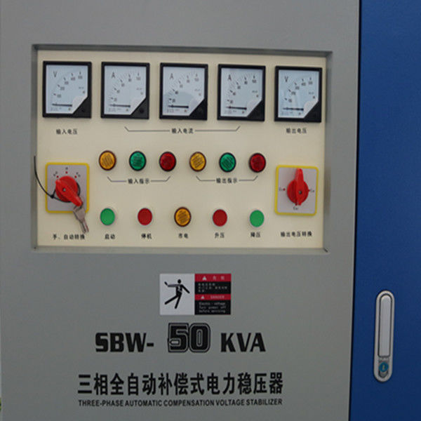 380V Industrial Solid State Voltage Stabilizer 50KVA 50Hz 60Hz With Copper Column