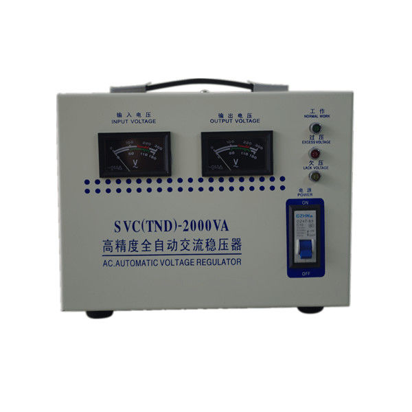 2000VA 2KVA Single Phase Voltage Stabilizer Dual Output Voltage 220V 110V