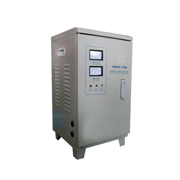 Automatic 220v Single Phase Stabilizer 10KVA 50Hz With ISO / CE Certified