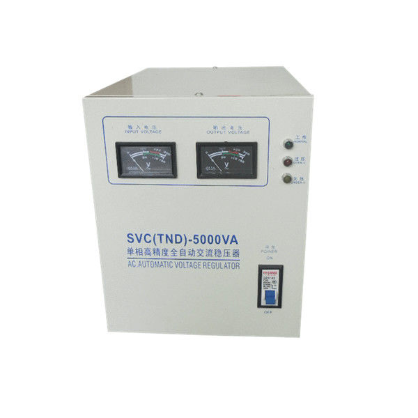 5000VA AC Power Stabilizer 5KVA 220V Single Phase 50Hz With Dual Output