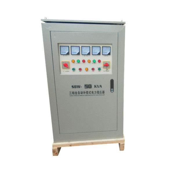 50KVA Ac Automatic Voltage Regulator Three Phase 380V 400V Customization