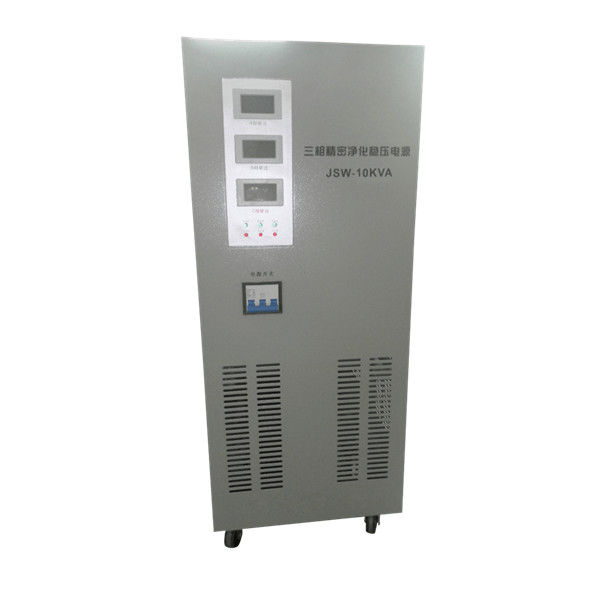 High Precision 3 Phase Ac Voltage Stabilizer Automatic Voltage Regulator 10kva
