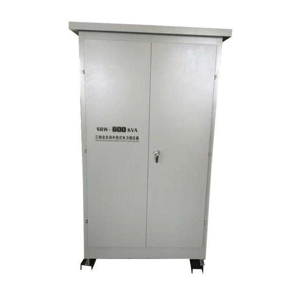 Industrial AVR Voltage Stabilizer 3 Phase 600KVA , High Power Voltage Stabilizer