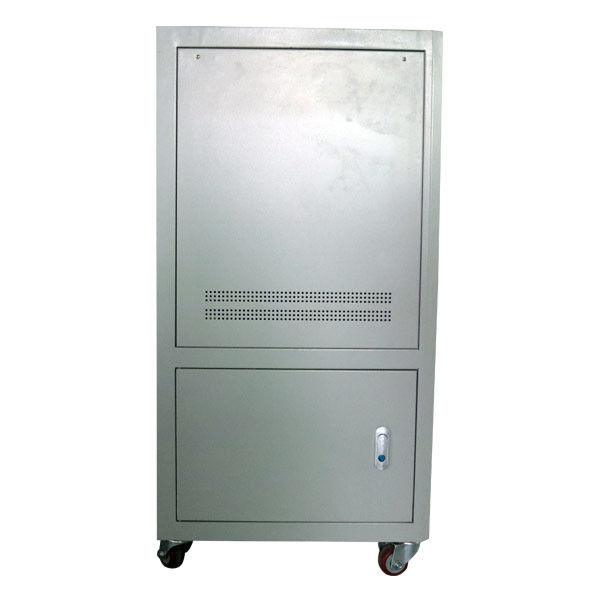 60KW Industrial Voltage Stabilizer 60KVA With Digital Meters And Movable Wheels