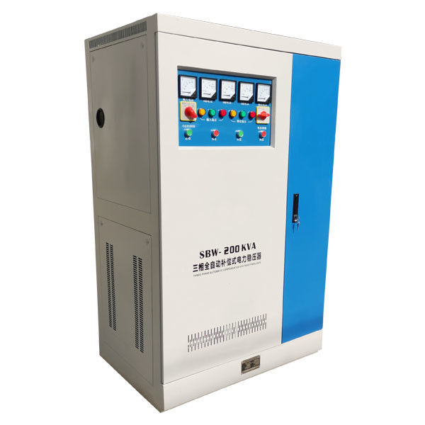 High Power Industrial Voltage Stabilizer 200KVA 380VAC Automatic Voltage Regulator